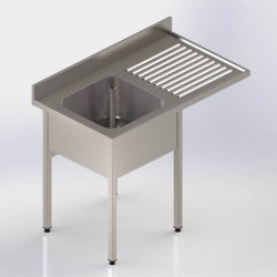 Plonge inox professionnelle...